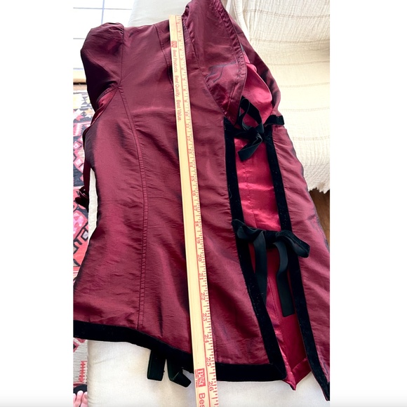 WOW!!  VON LANCELOT 'Gilded Age' Fitted Jacket with Draped & Bustled Skirt - 22 - Picture 11 of 16